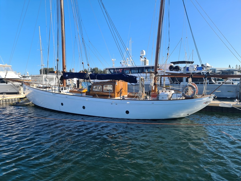 62ft Classic Timber Gaff Rigged Ketch "Ron of Argyll"