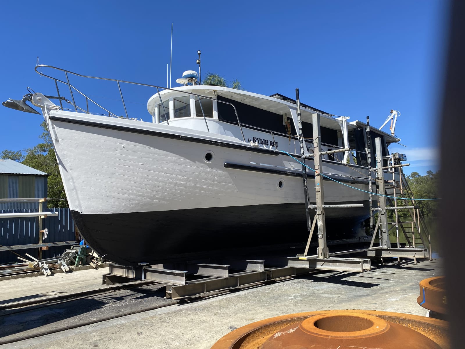 Marine Auctions - 53ft Timber Converted Trawler - Unreserved