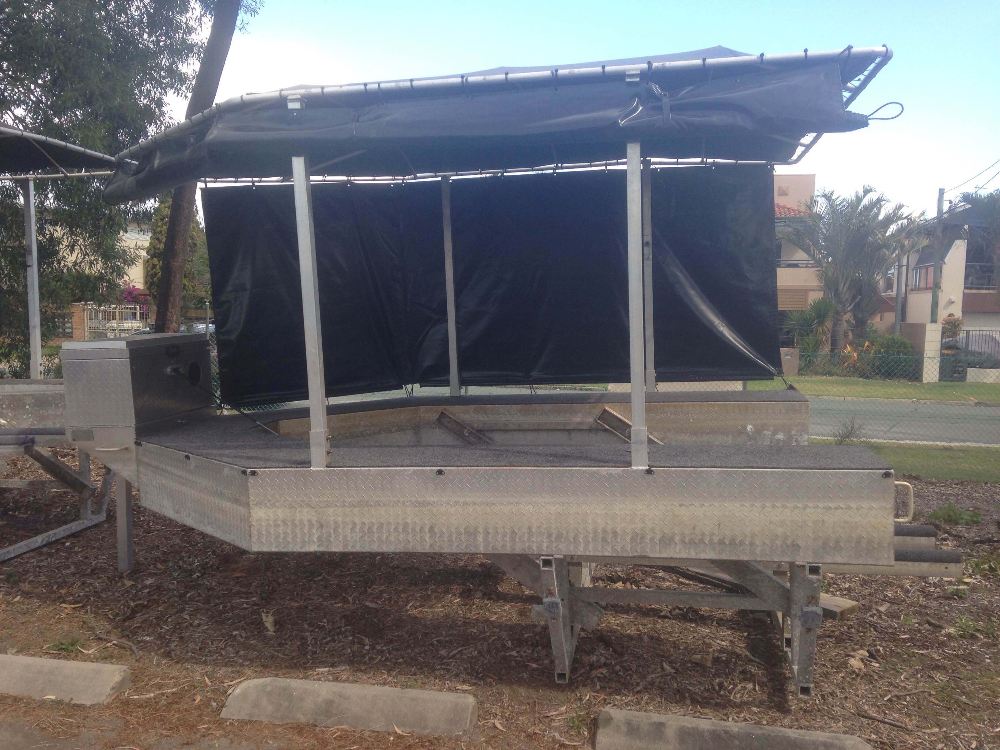 2012 Maddie Jetski Lift with Curtains