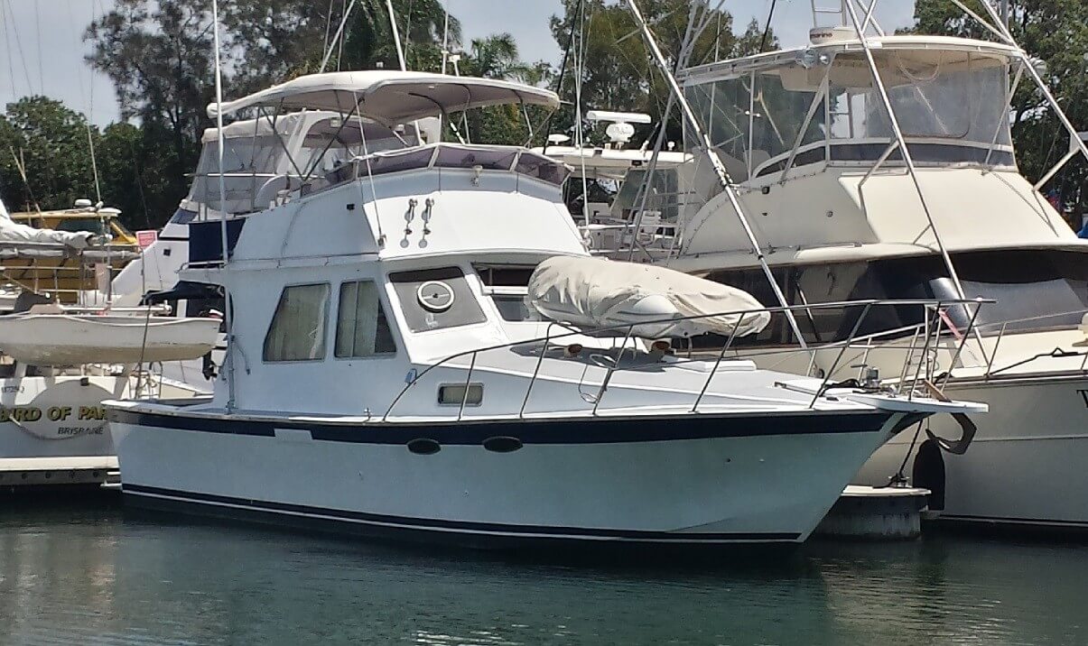 1987 Roberts 40FT Flybridge Cruiser-