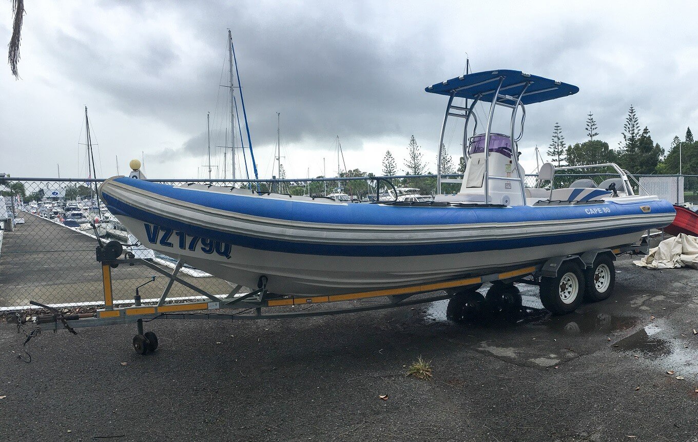 Unreserved - 2005 Cape 80 Centre Console RIB