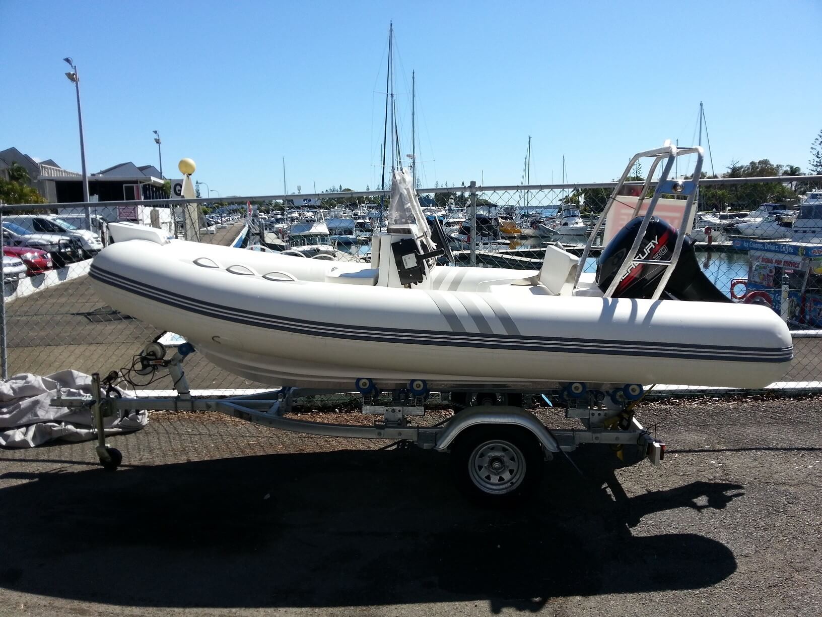 Brand New Milir 420B Centre Console Inflatable