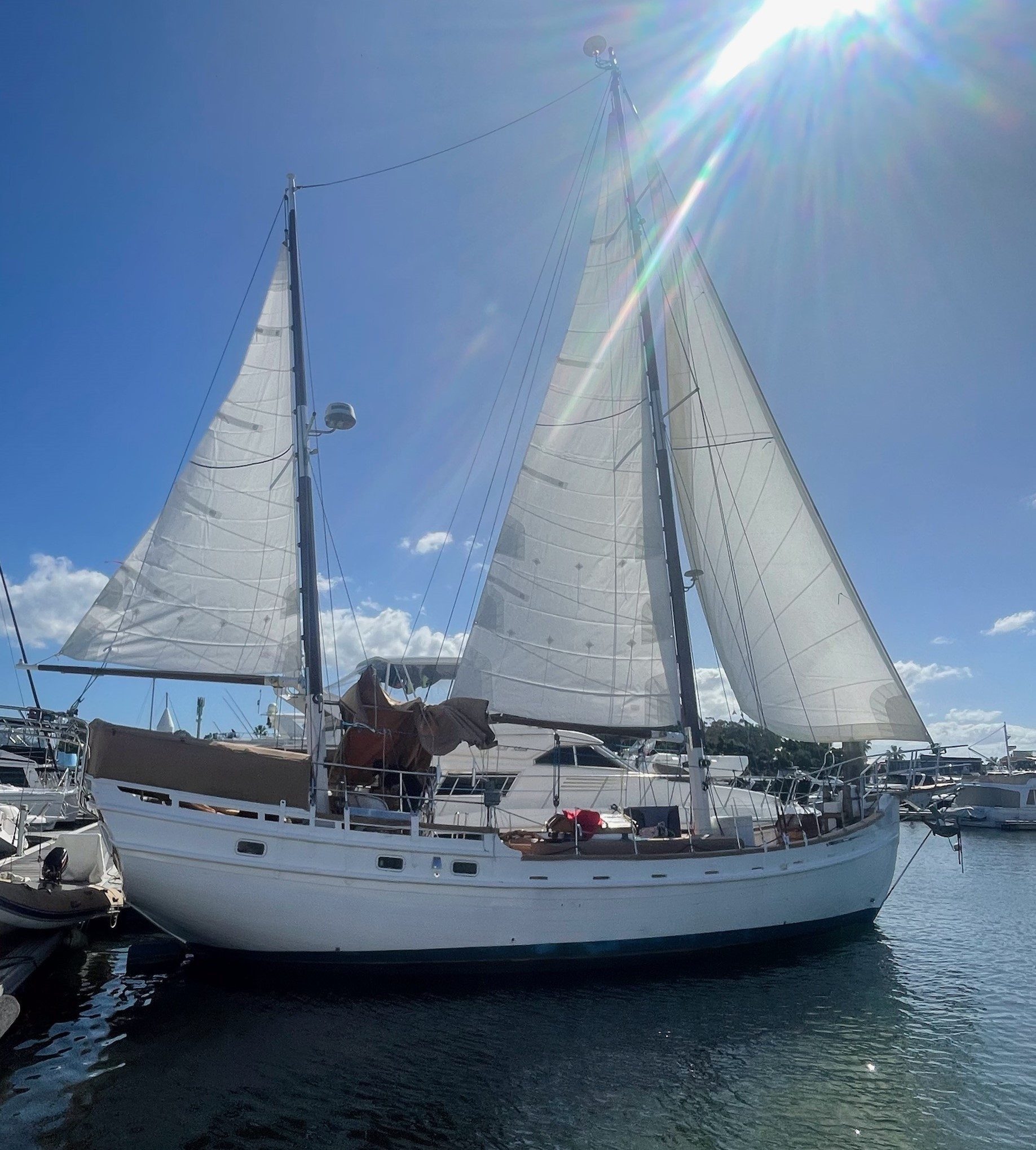 2015 William Garden 52 Timber Ketch "Malibu" - Must Be Sold