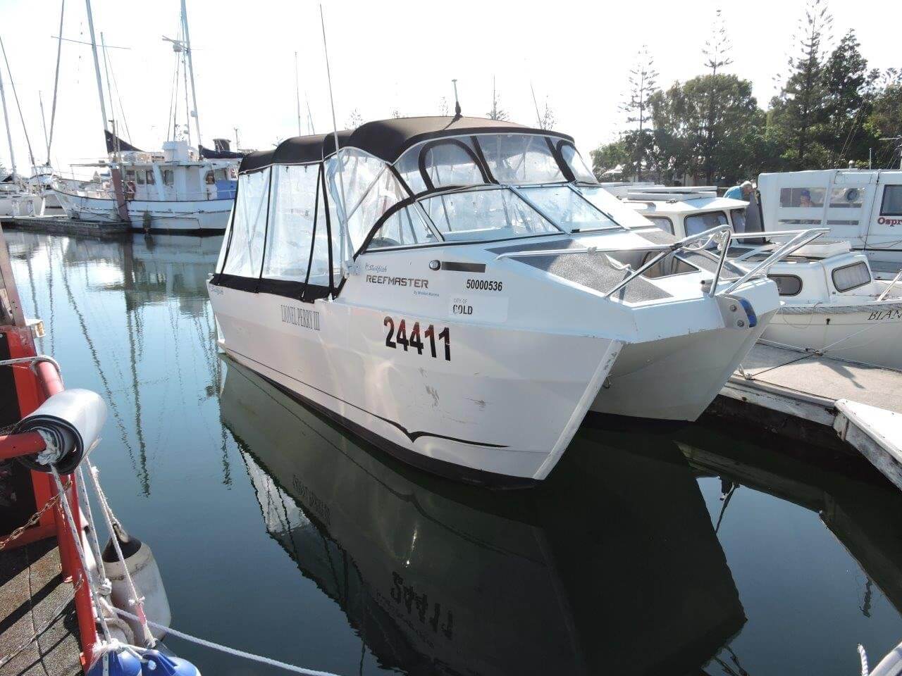 2013 Sailfish Reefmaster Catamaran Lionel Perry III