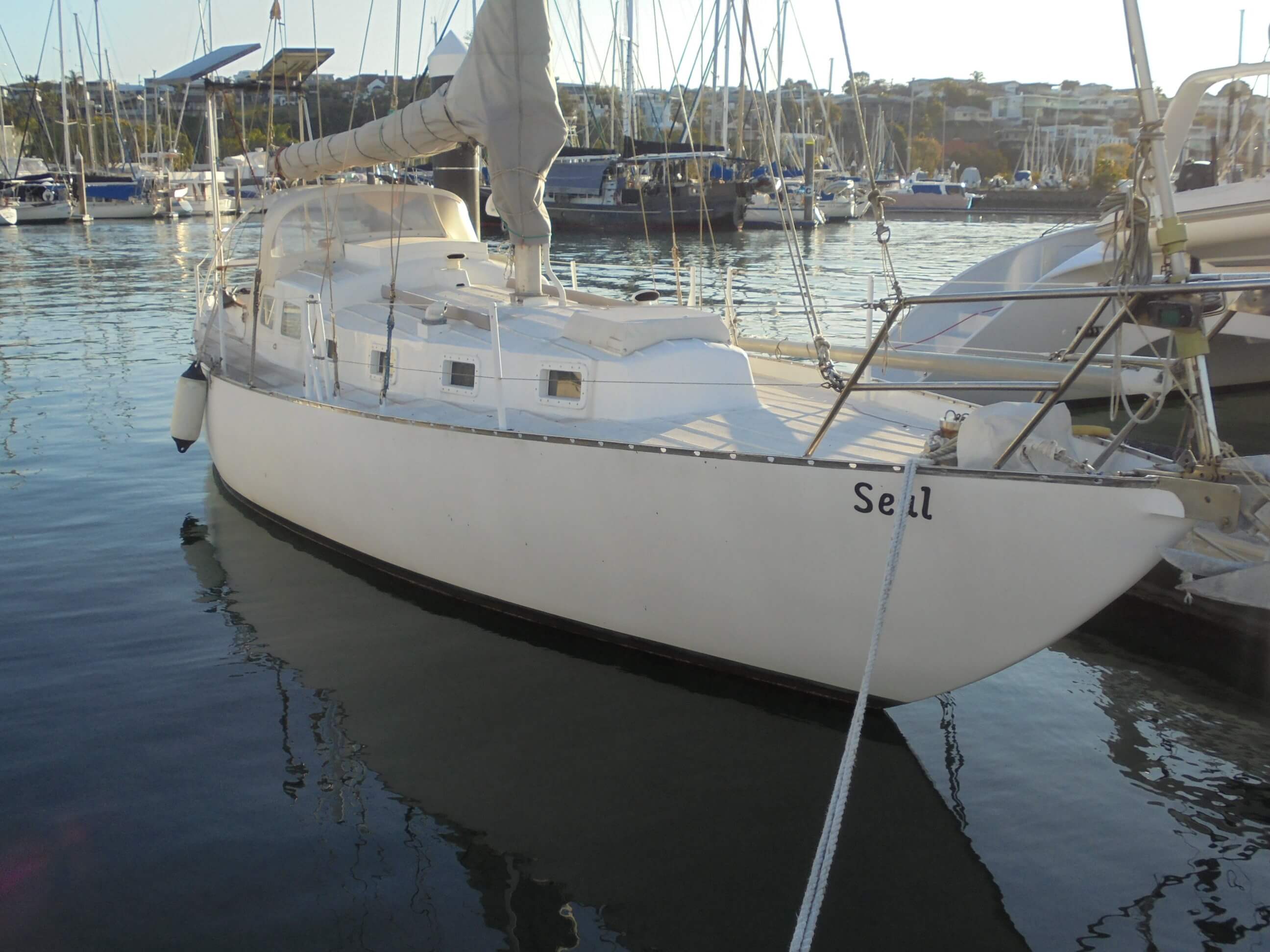 36ft Round Bilge Steel Sloop - Must be sold