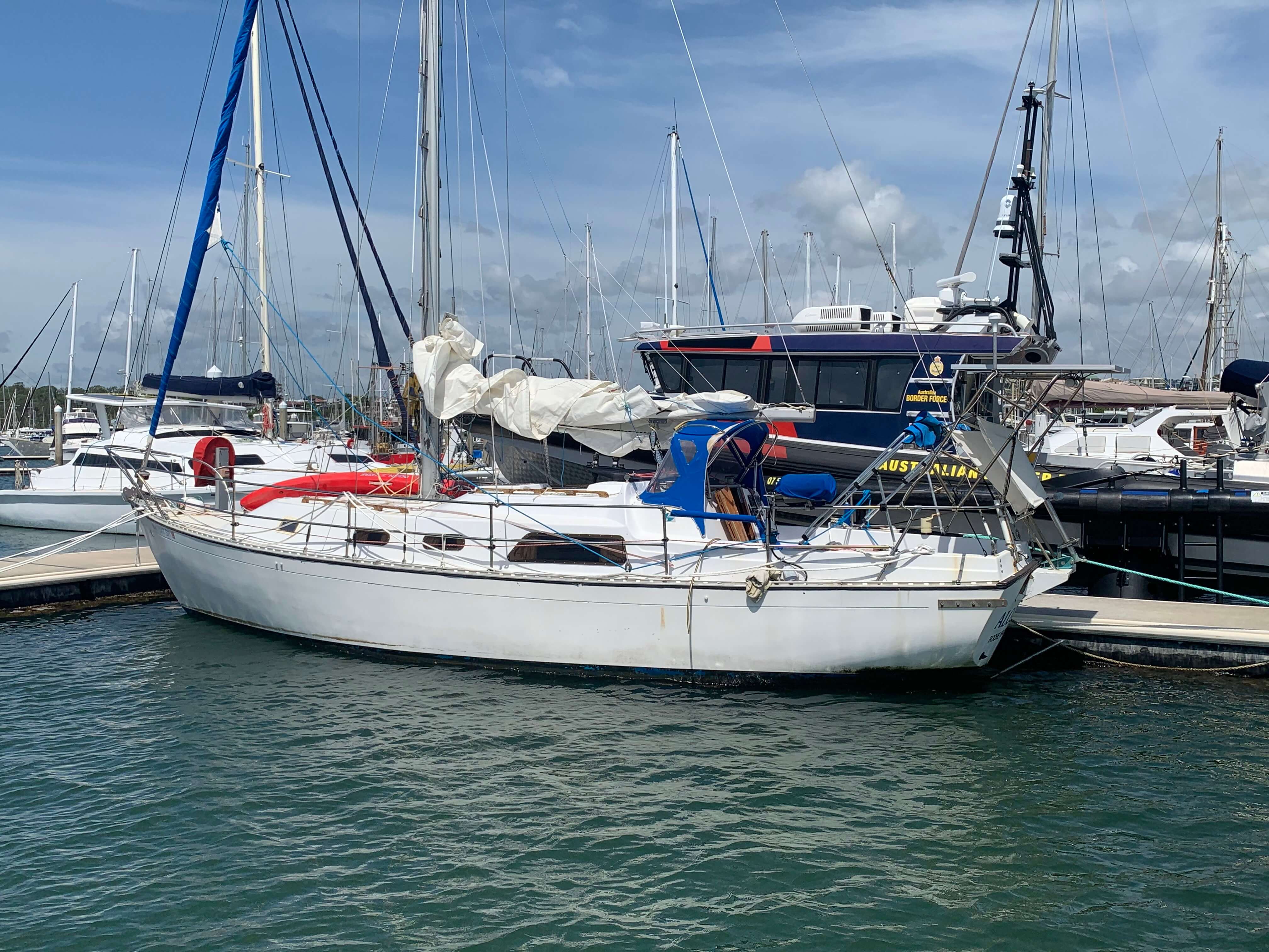 34 Grampian Sloop- TO BE SOLD UNRESERVED.