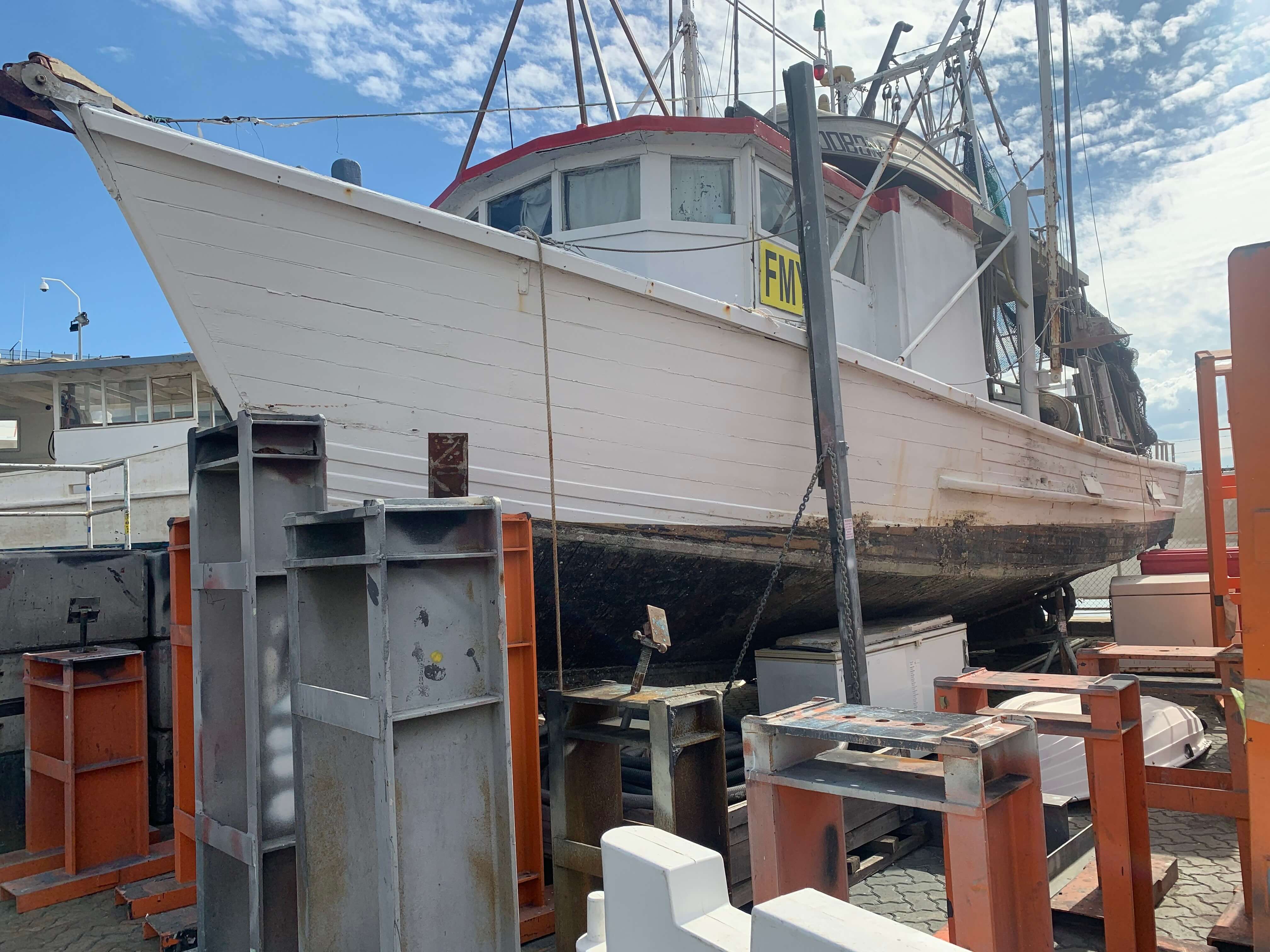 TIMBER FISHING TRAWLER- TO BE SOLD UNRESERVED