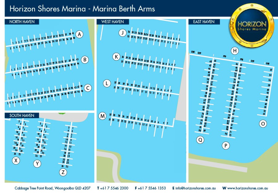 J18- 11 METRE MARINA BERTH AT HORIZON SHORES MARINA