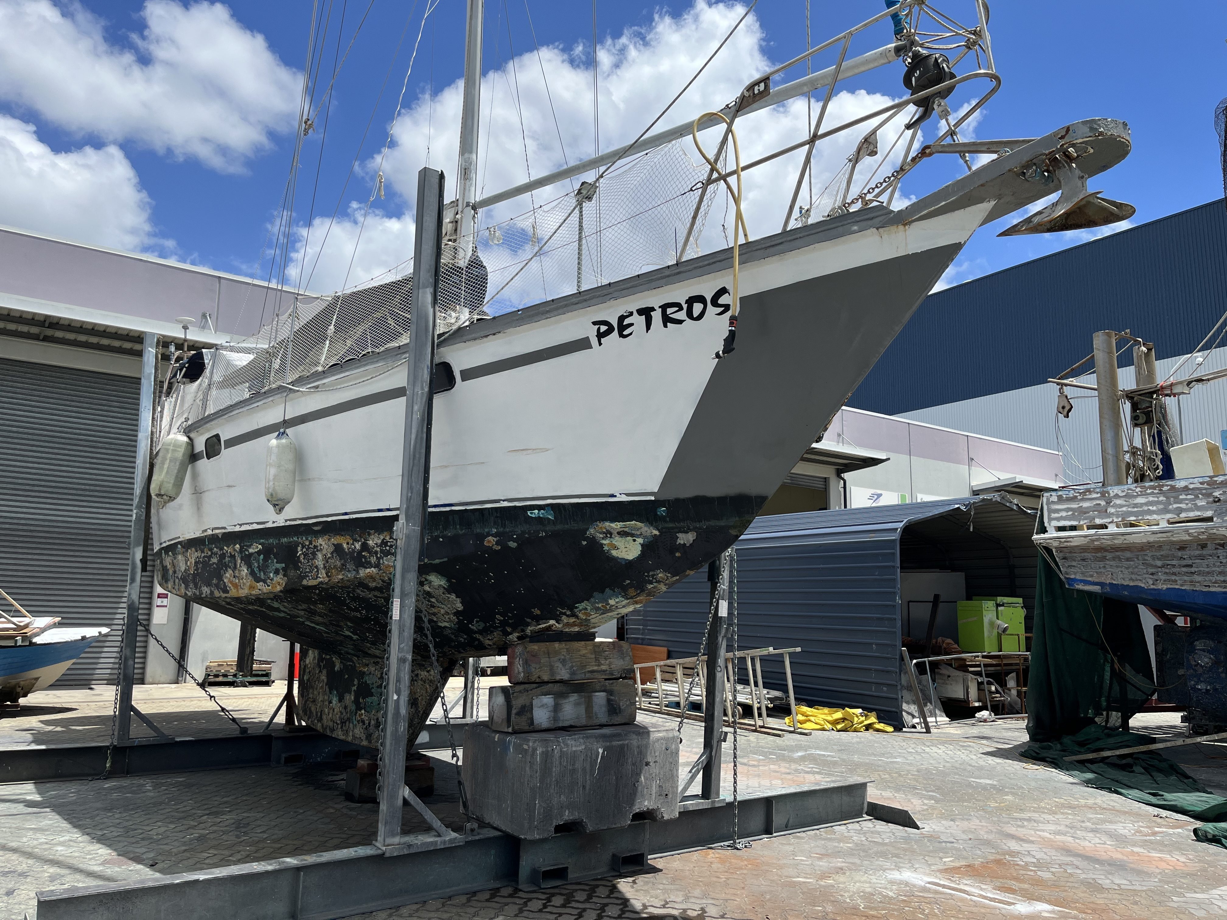 12m Steel Yacht- TO BE SOLD UNRESERVED.