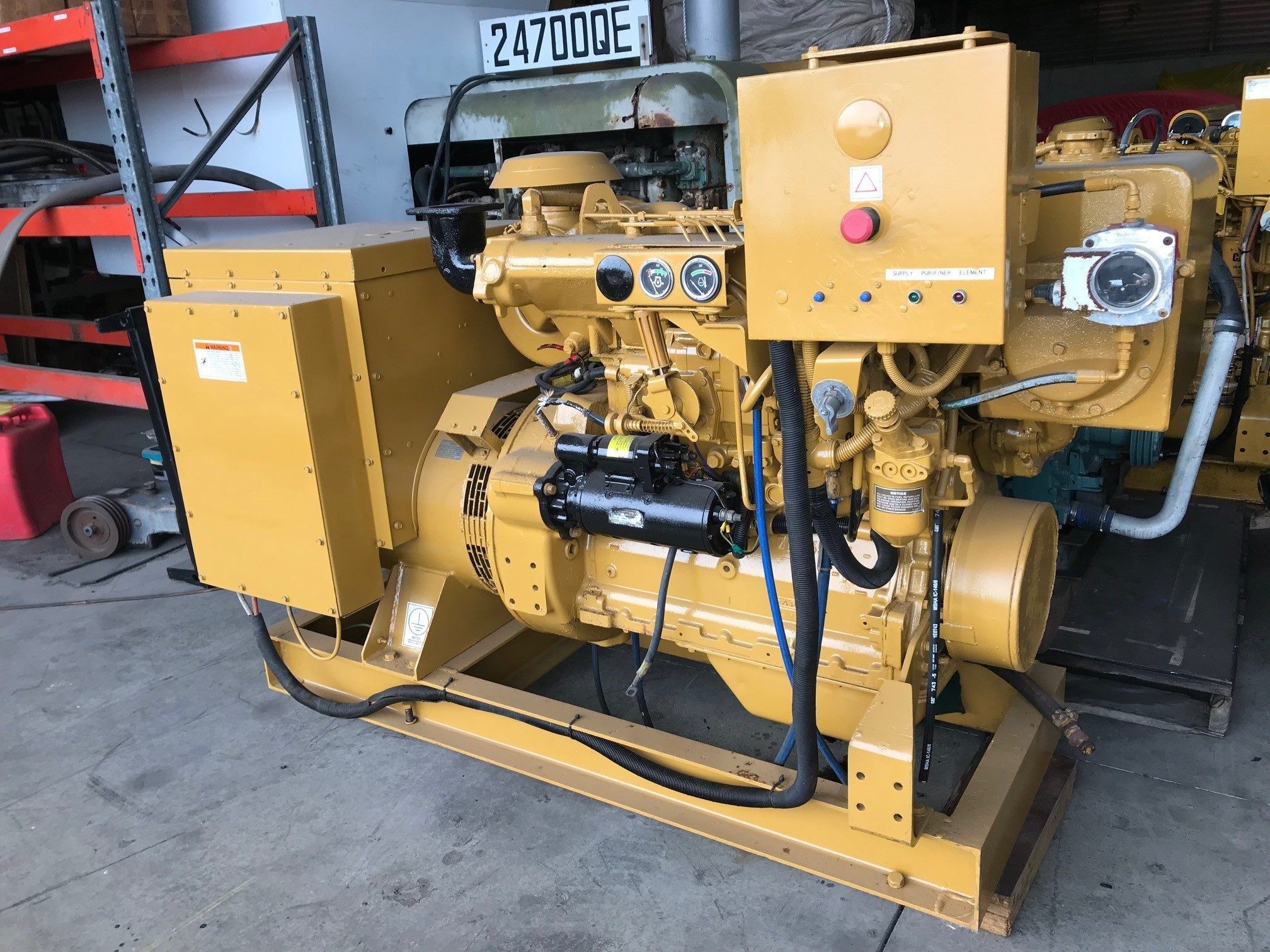 7 X CATERPILLAR MARINE GENERATORS