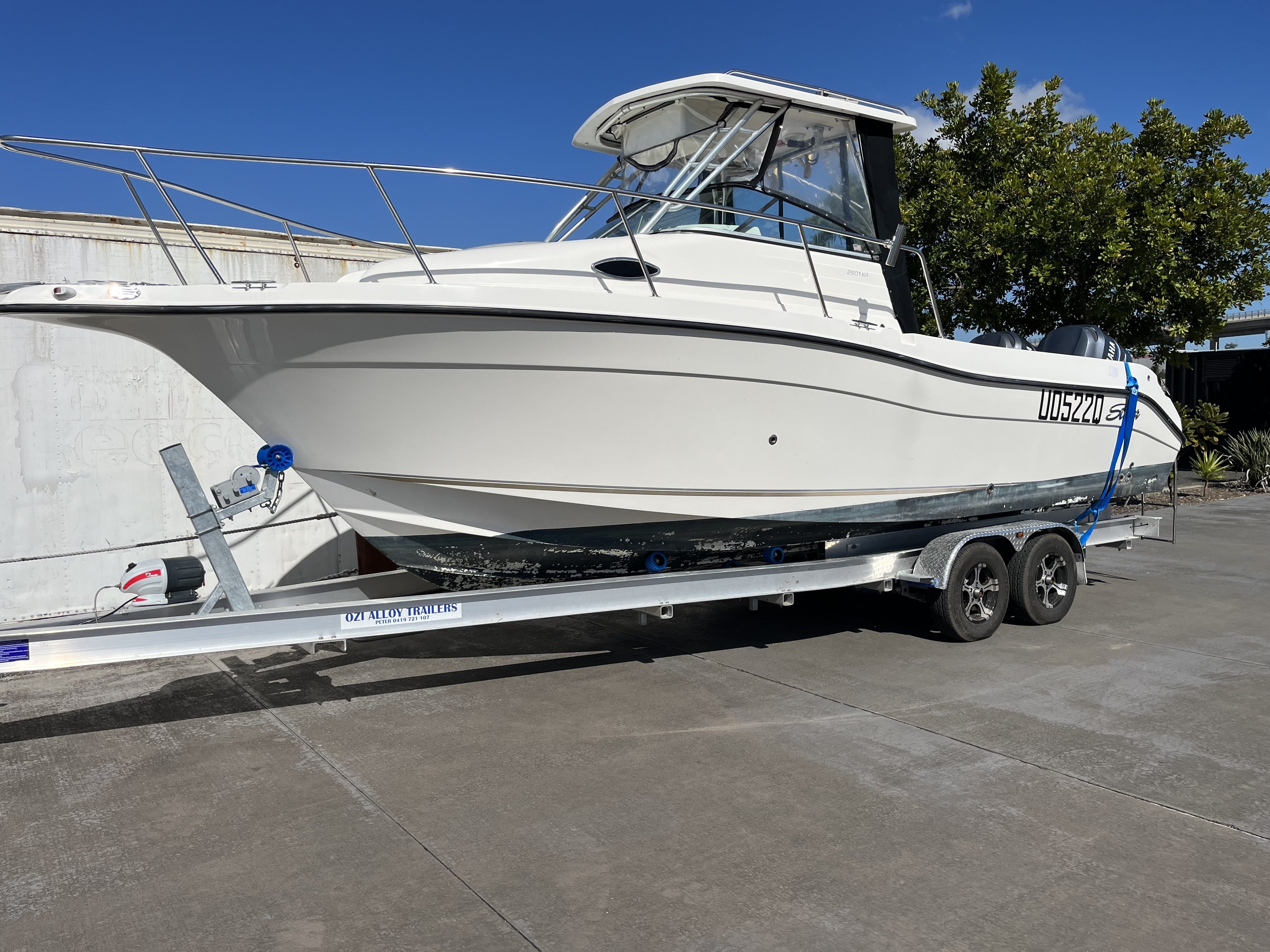 2008 Seaswirl-2601WA Striper-Walkaround