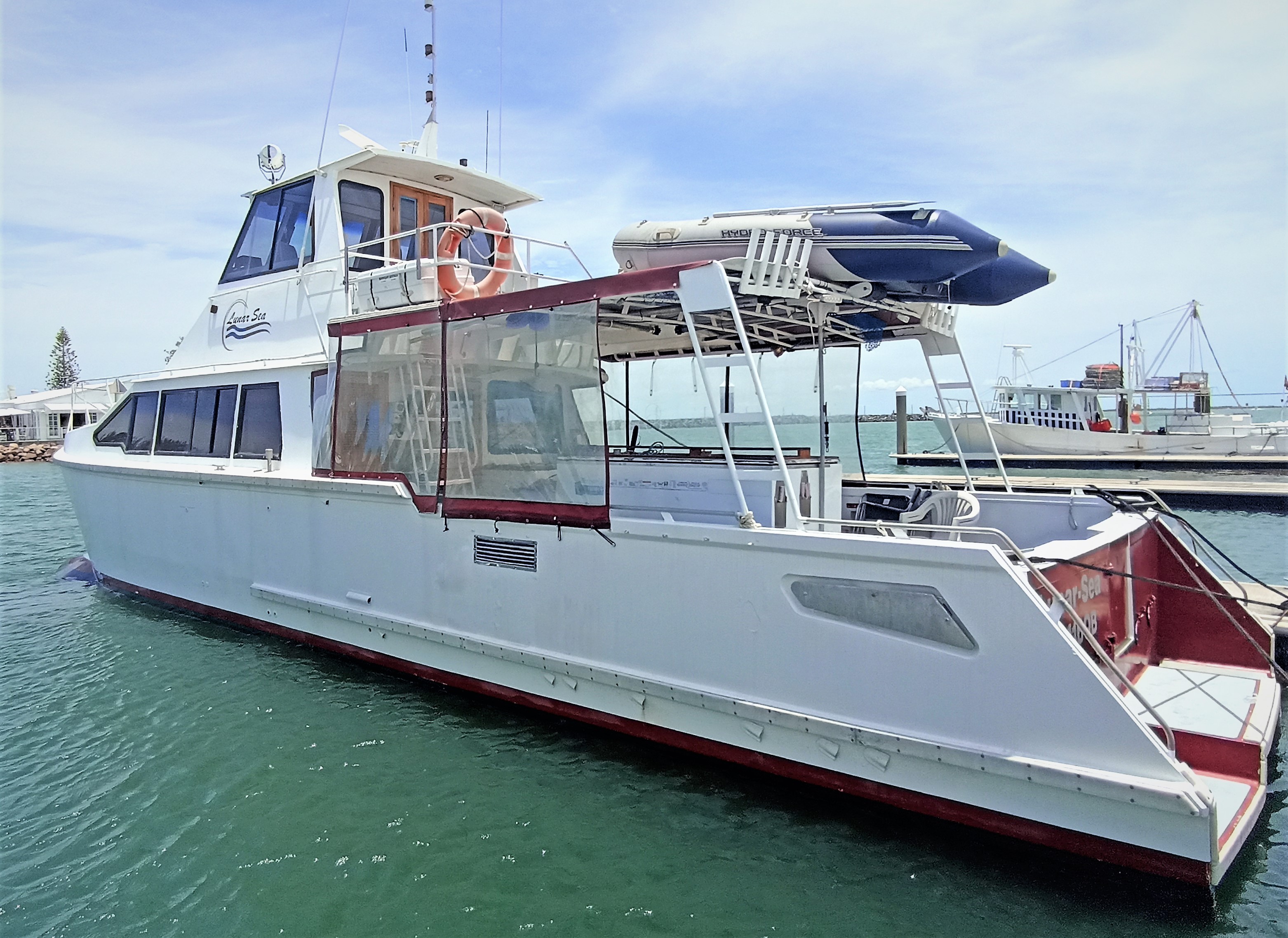 Cairns Custom Craft Aluminium Catamaran