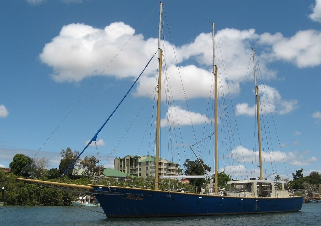 95FT 3 Masted Steel Schooner