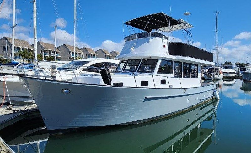 Blue Seas 36 Flybridge Long Range Cruiser