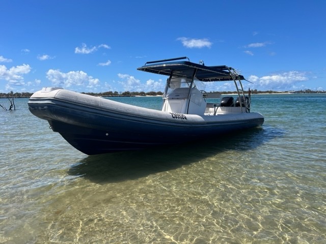 2017 Oceanus 28 VST - Centre Consol RIB on Trailer