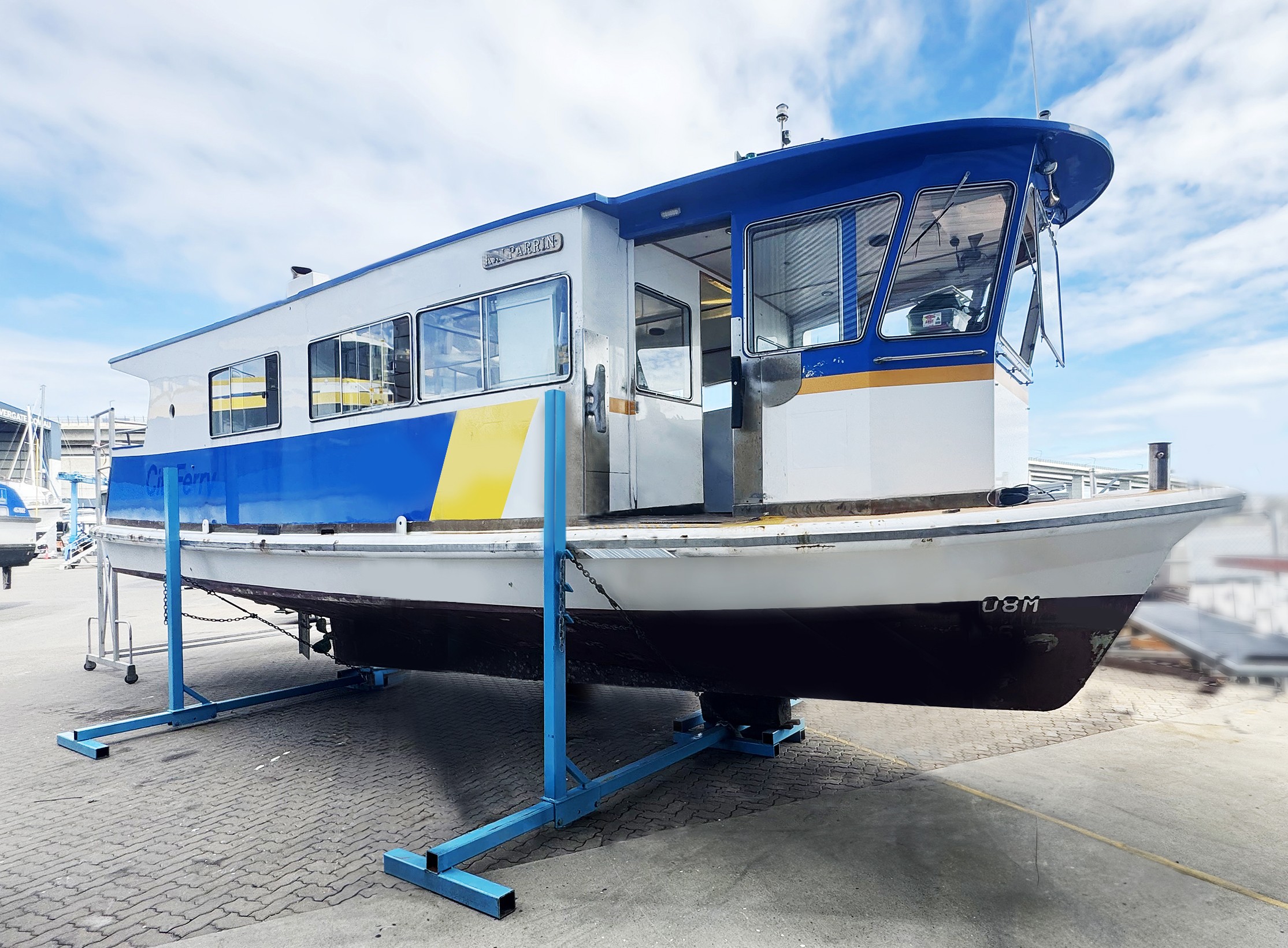 Ex Brisbane City Council 12m Steel Ferry "Kalparrin"