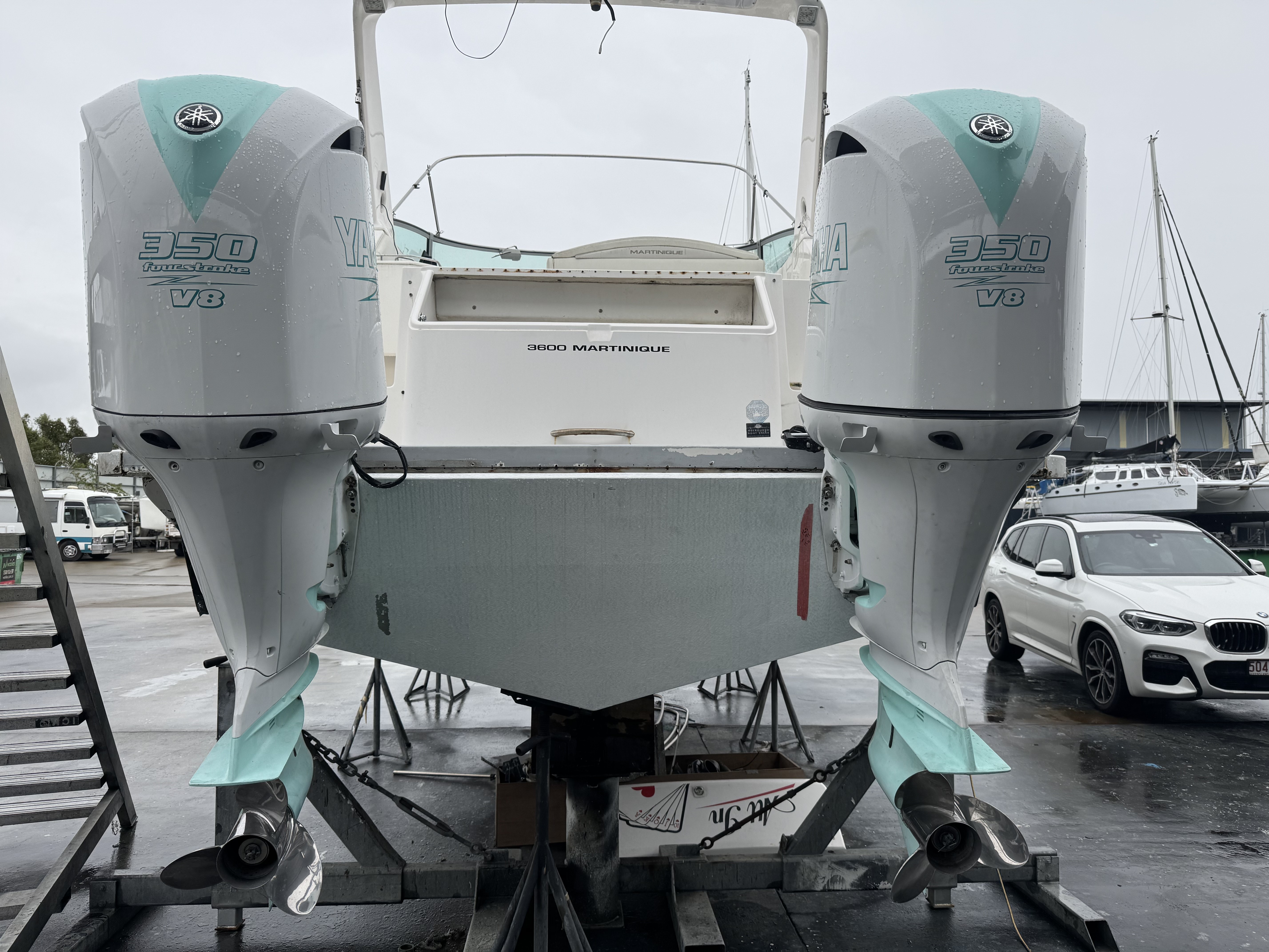 3 x Yamaha 350 HP Outboards Motors