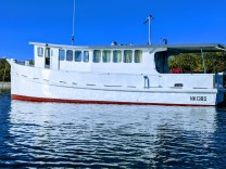 45ft Timber Trawler Style Cruiser