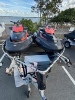 2 x RXT-X 260 RS Sea-Doo Jet skis and Trailer - Unreserved
