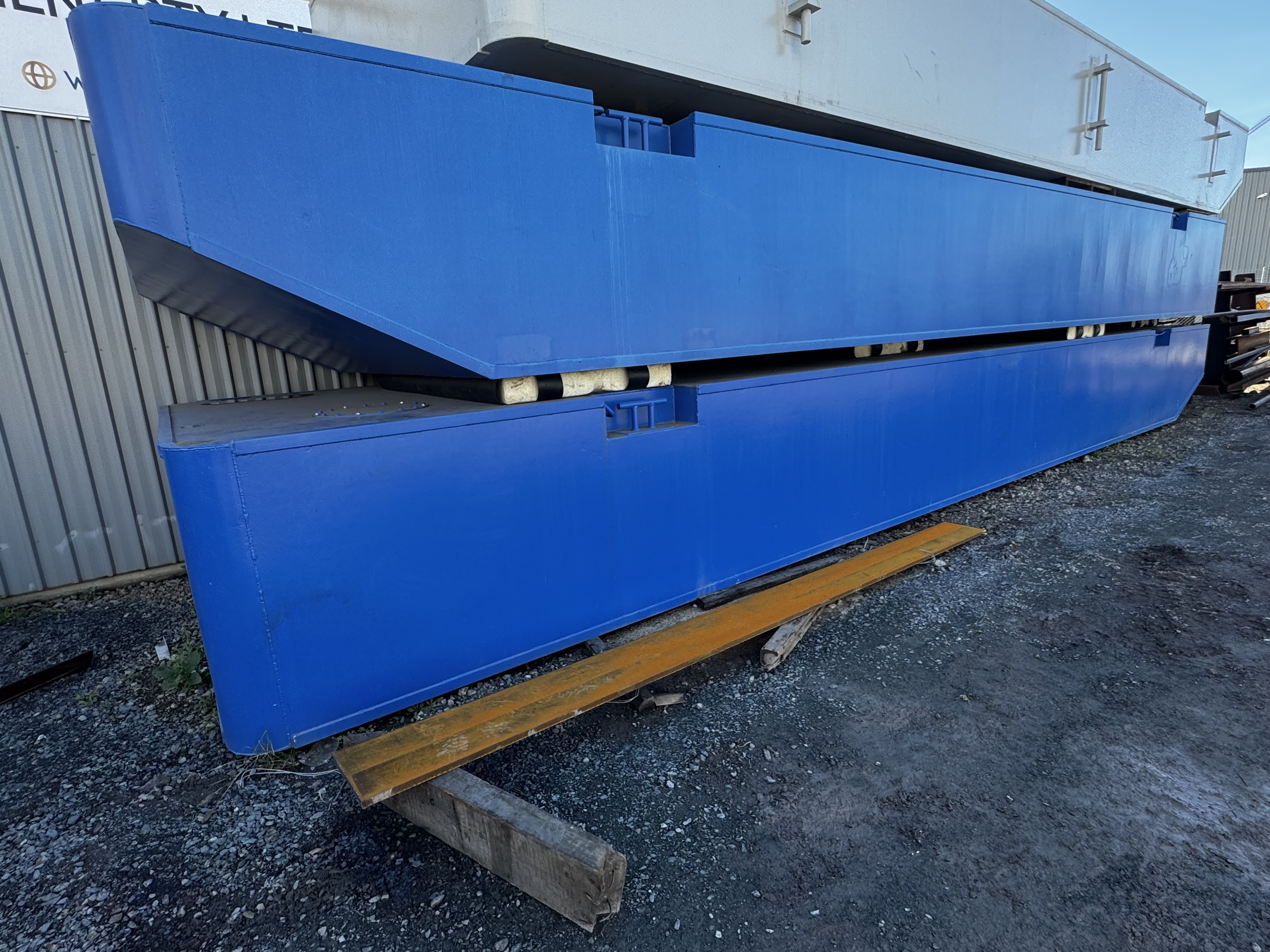 Pair New 12m Barges - AMSA Approved EX 40/ 2C Survey