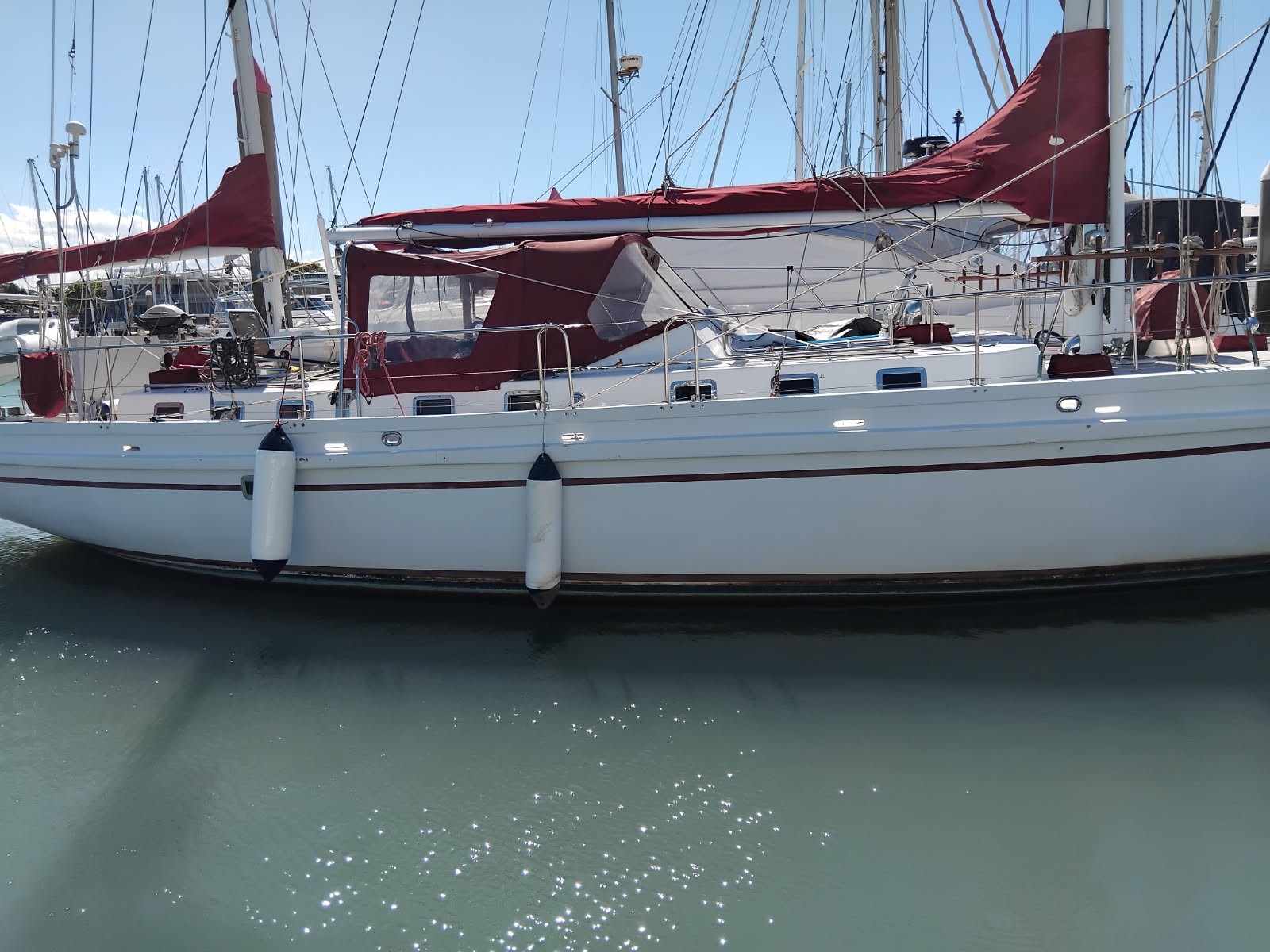 1988 Tayana Centre Cockpit High Performance Cruising Yacht