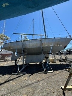 UNRESERVED -12m Steel Chined Yacht