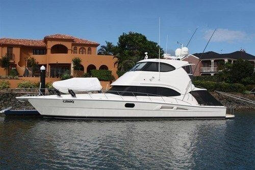 2009 56FT Riviera Enclosed Flybridge Cruiser