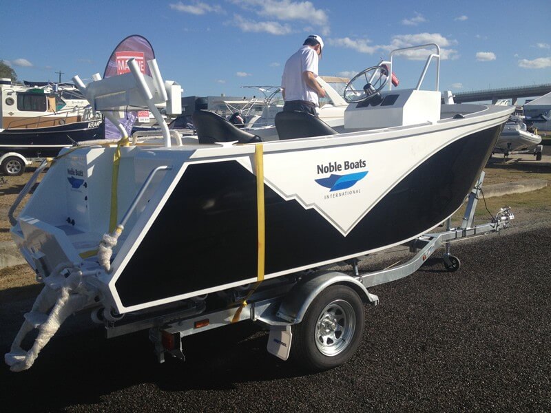 New 2012 Noble 5M Side Console on New Seatrail Trailer
