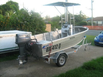 2005 Quintrex Wide Body Dory Centre Console