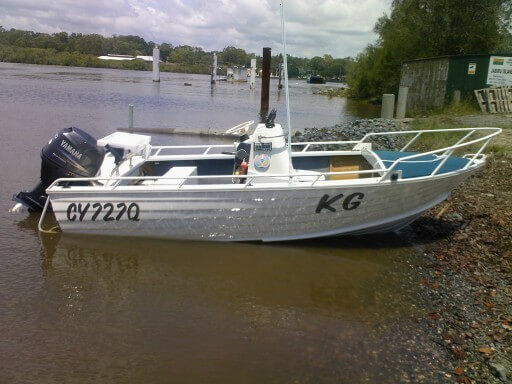 1985 Mantacraft 4.5M Centre Console