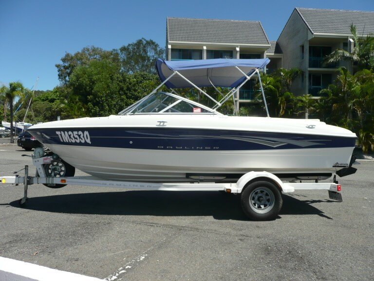 2008 Bayliner 185 Bowrider on Trailer