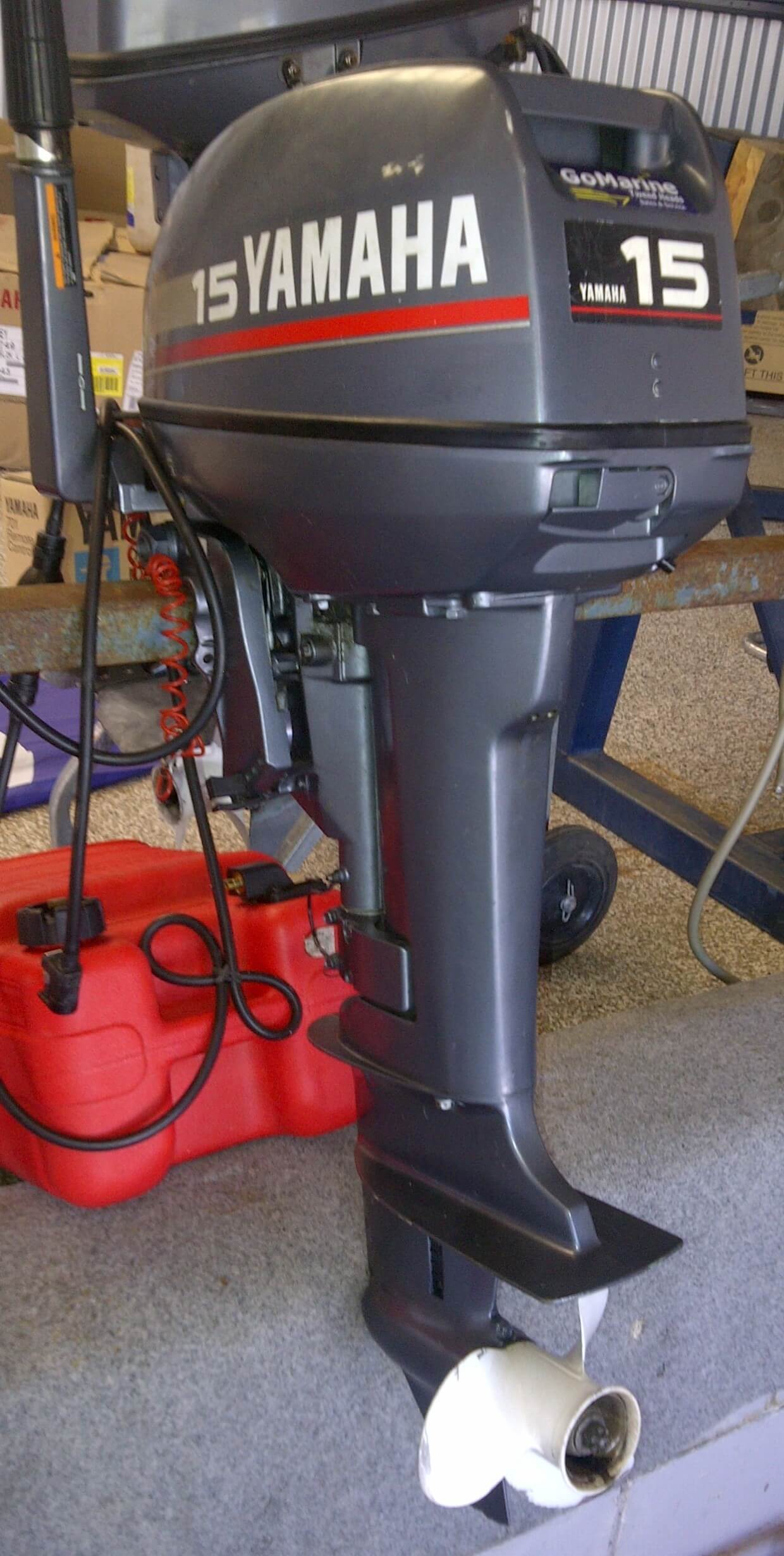 1996 Yamaha 15HP Engine