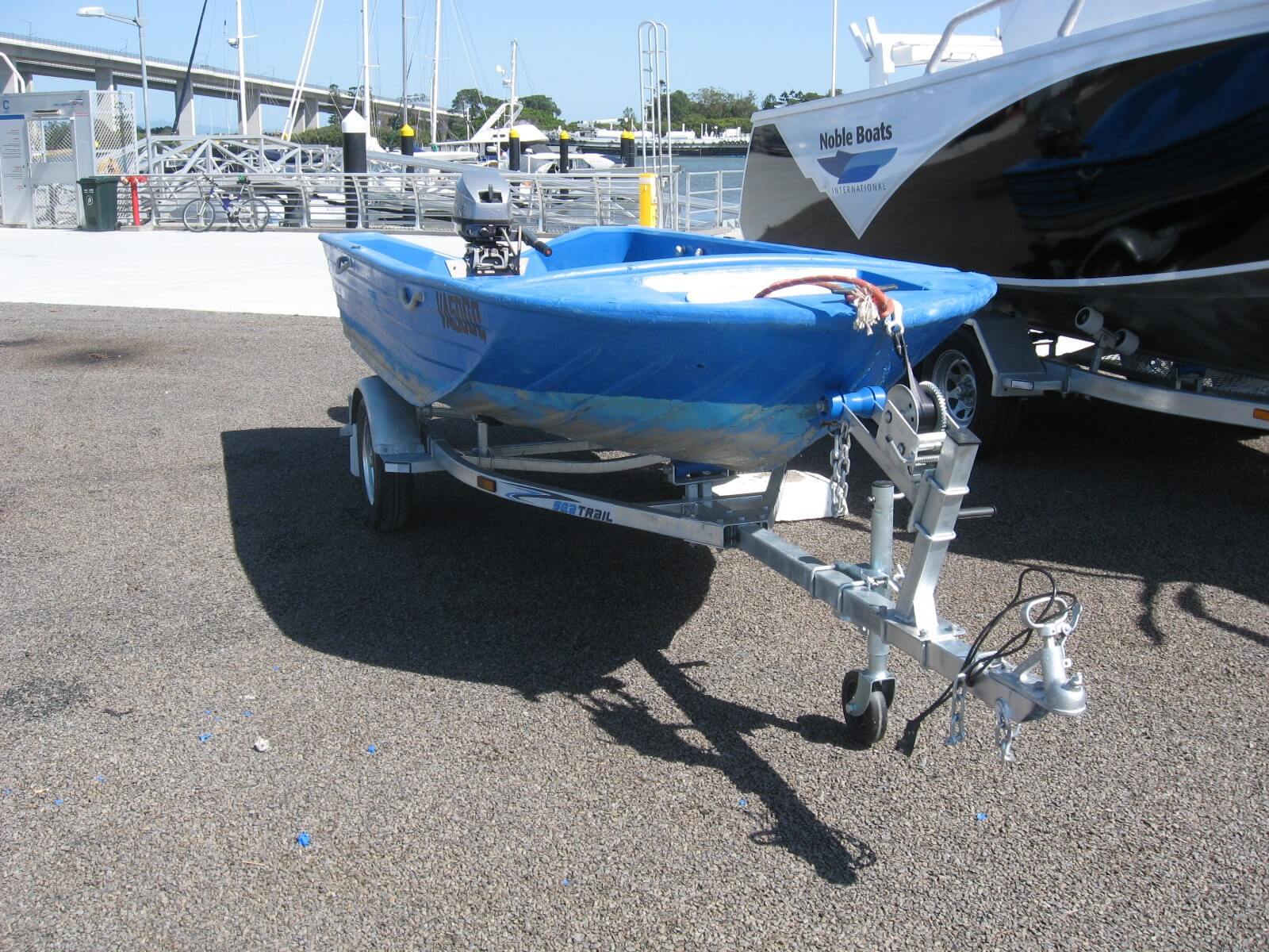 Bushman Stubby 3.74M Poly Open Dinghy - Unreserved