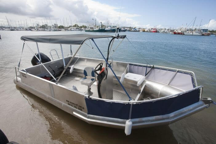 Online Auction - 2012 Ocean Craft 5200 Water Taxi/Reef Fisher in QLD Survey on Trailer