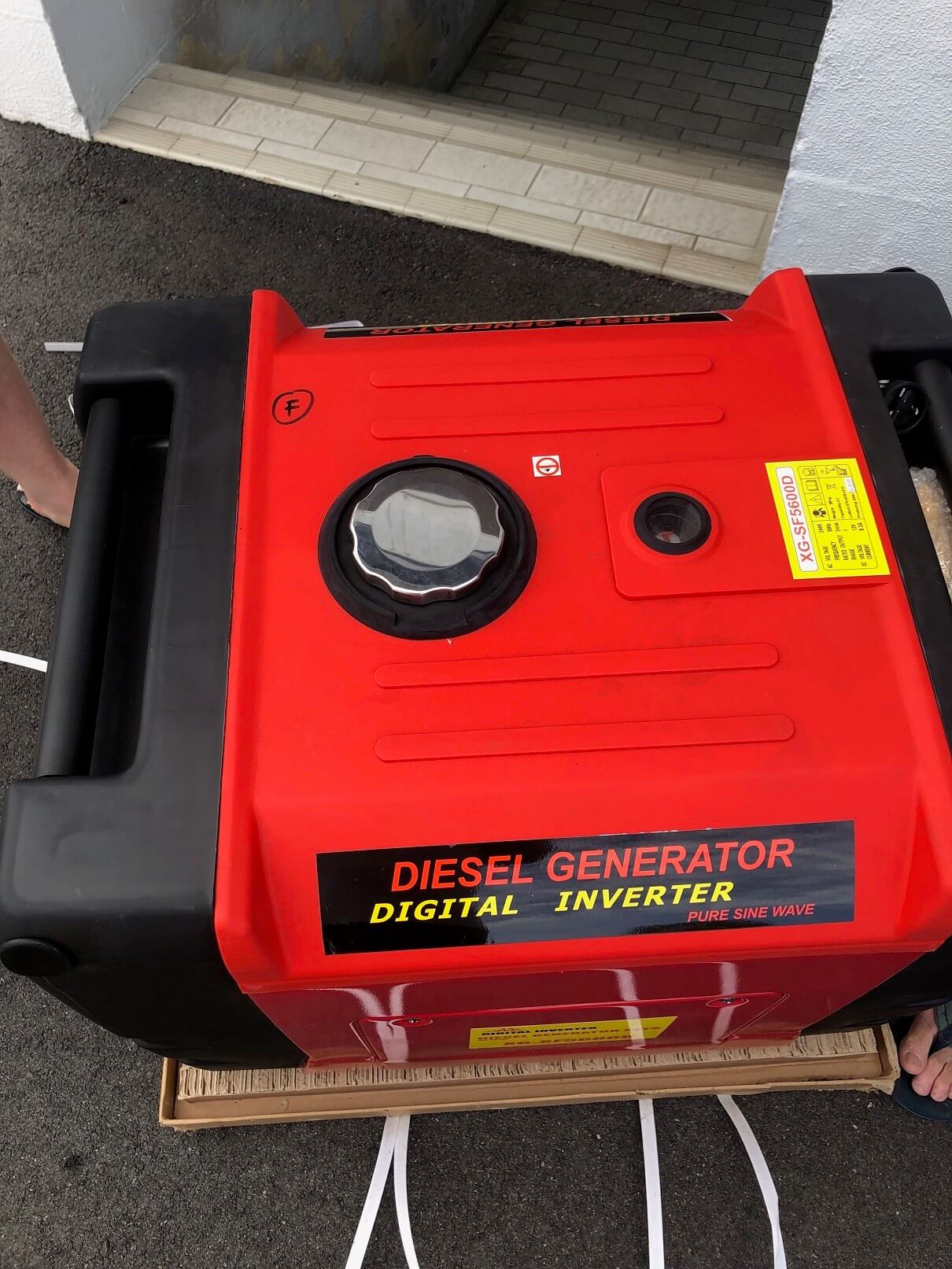 Unused Diesel 6kva Inverter Generator