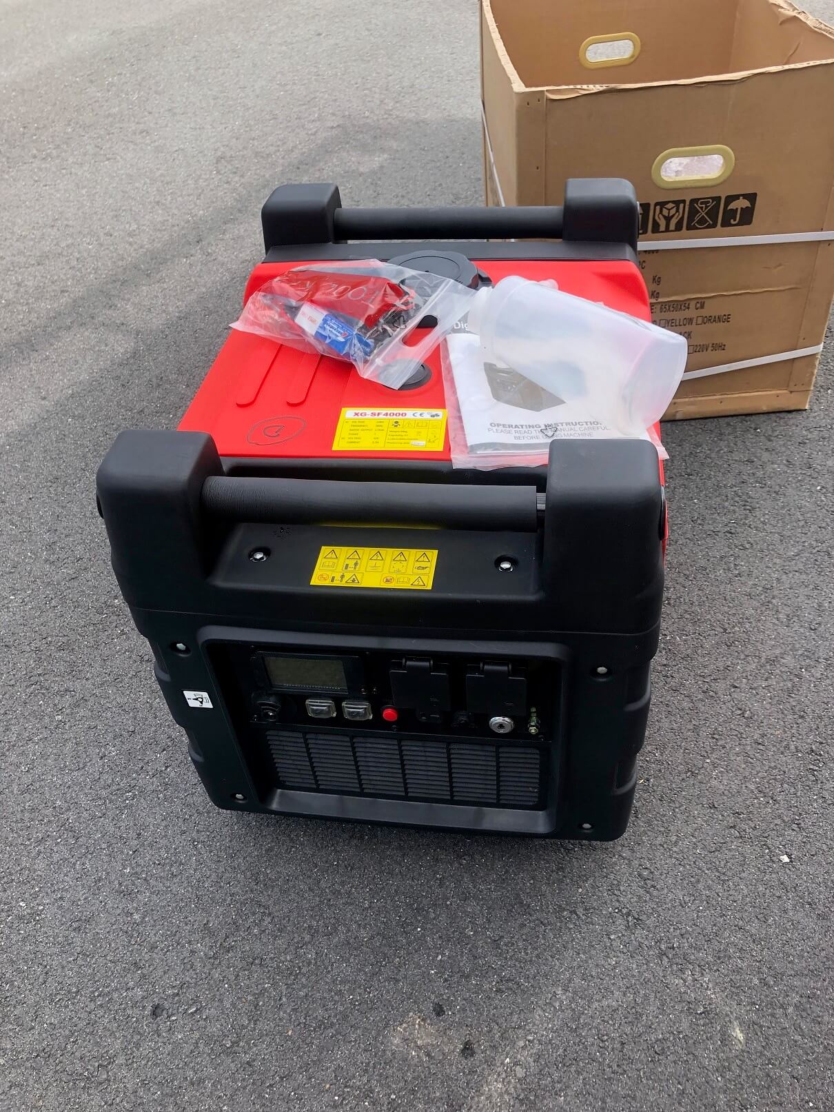 Unused Digital 4kva Inverter Generator