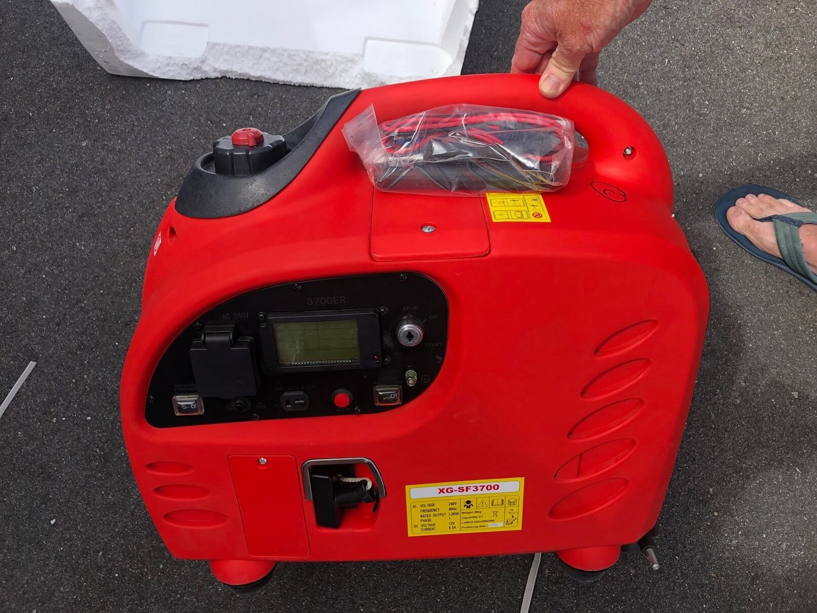 Unused Digital Inverter 3.7kva Generator