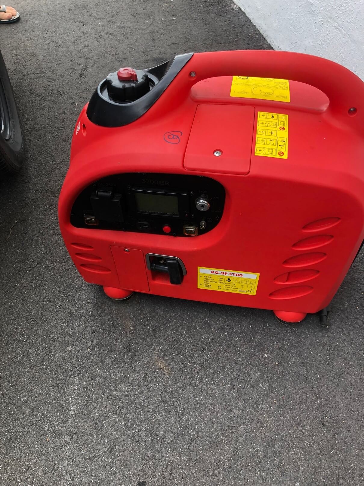 Demo Digital 3.7kva Inverter Generator