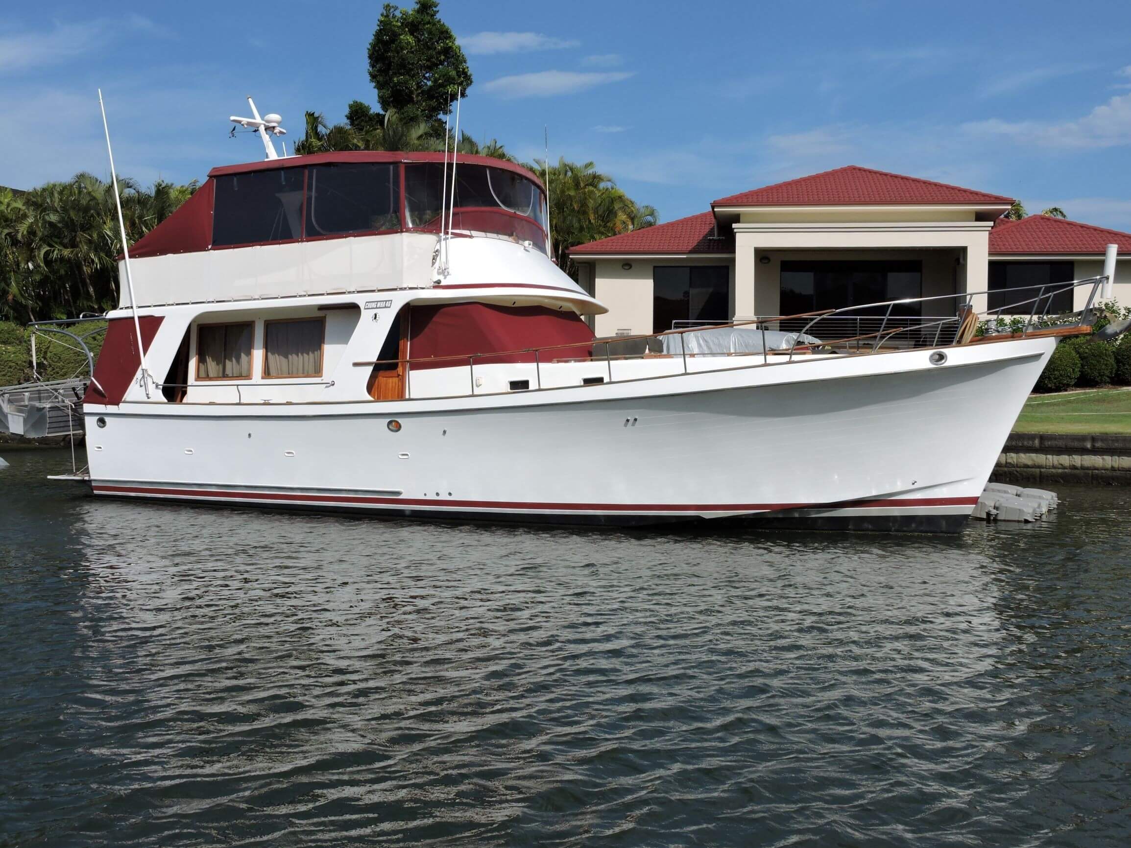 46ft Flybridge Long Range Cruiser, 1982 Chung Hwa 46 Europa