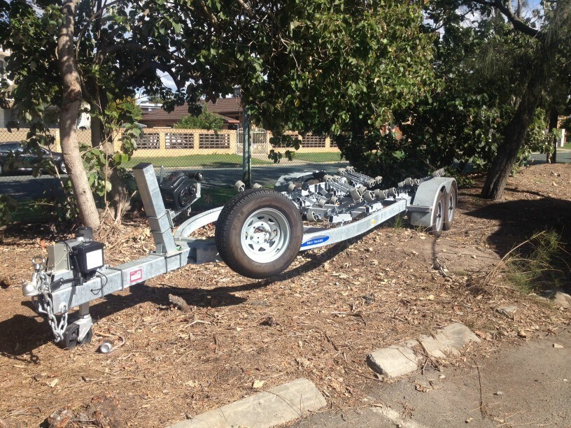2012 Dunbier Roller Tandem Axle Trailer