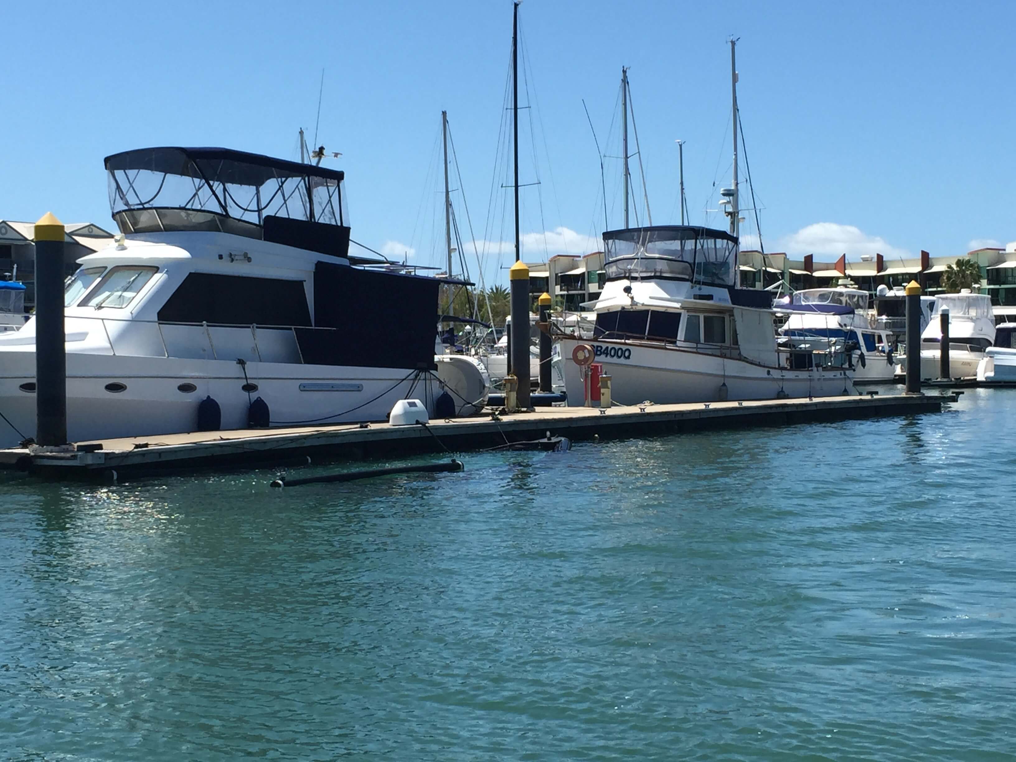 30M  Berth (16M & 14M T-Head Marina Berth) B15 & B14 at Raby Bay Marina, QLD