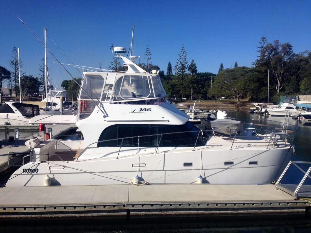 2004 Sea Storm 40FT Fybridge Catamaran