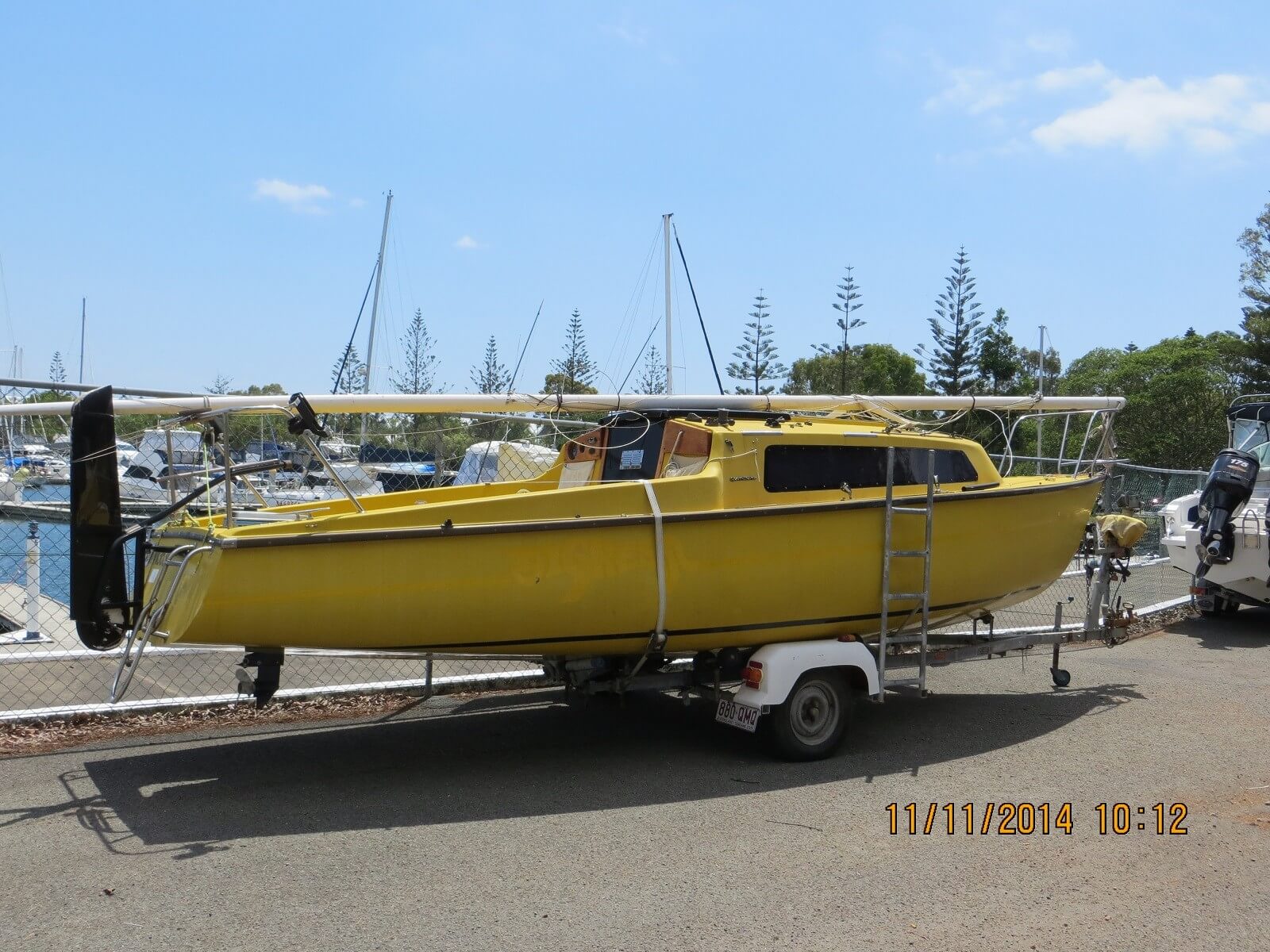 1982 Rob Legg RL24 Sport Tourier on Tinka Trailer