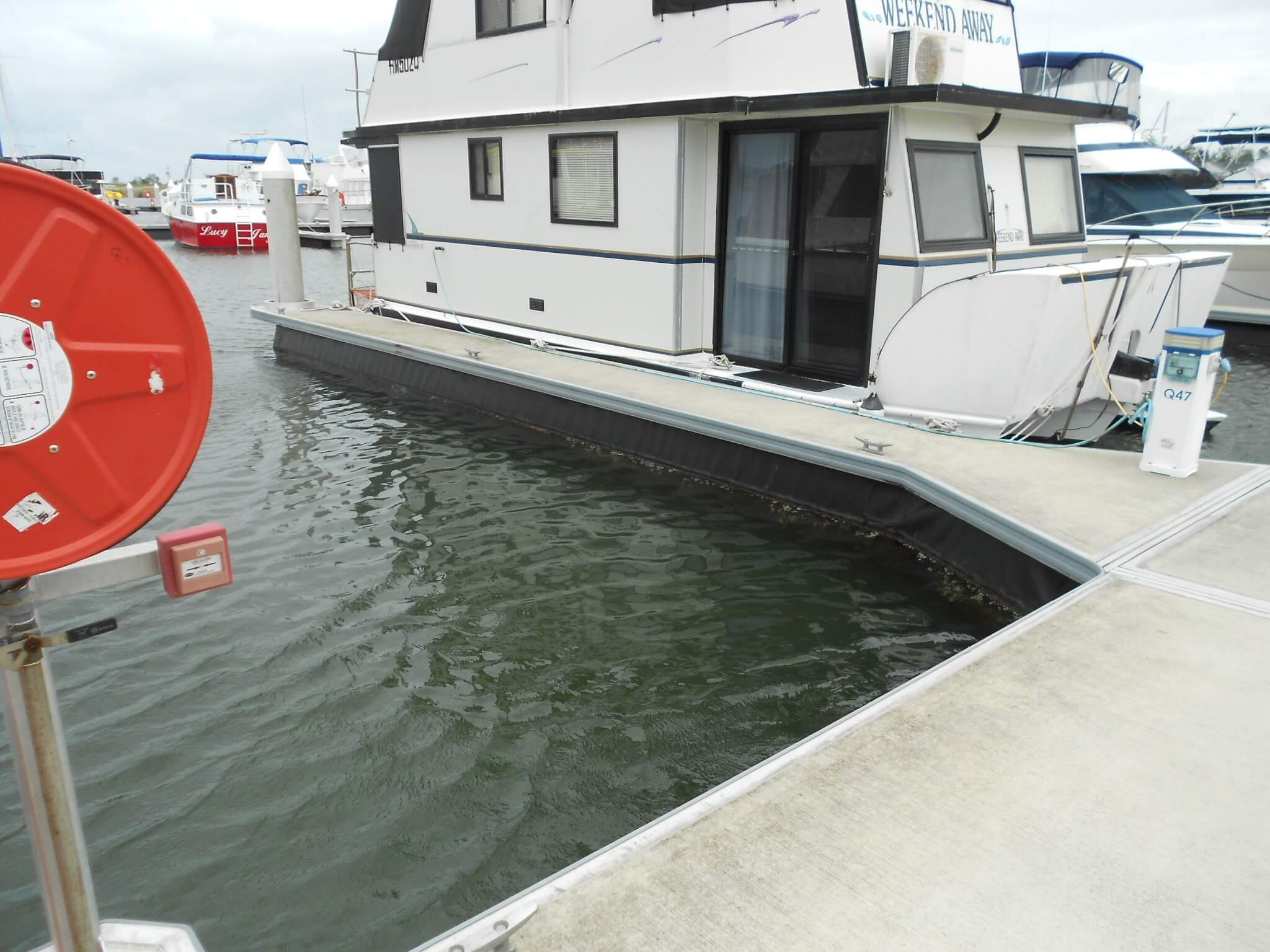Online Auction - Q47 12M x 4.9M Mono Marina Berth at  Horizon Shores Marina