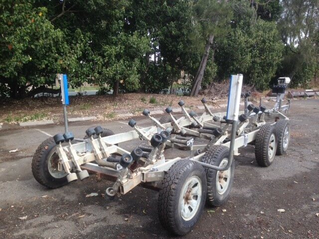 Nathan 8 Wheel Ramp Trolley