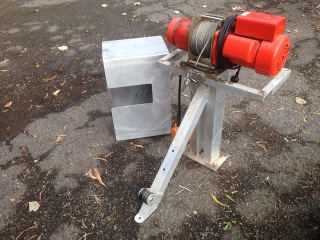 Electric Boat Ramp Winch