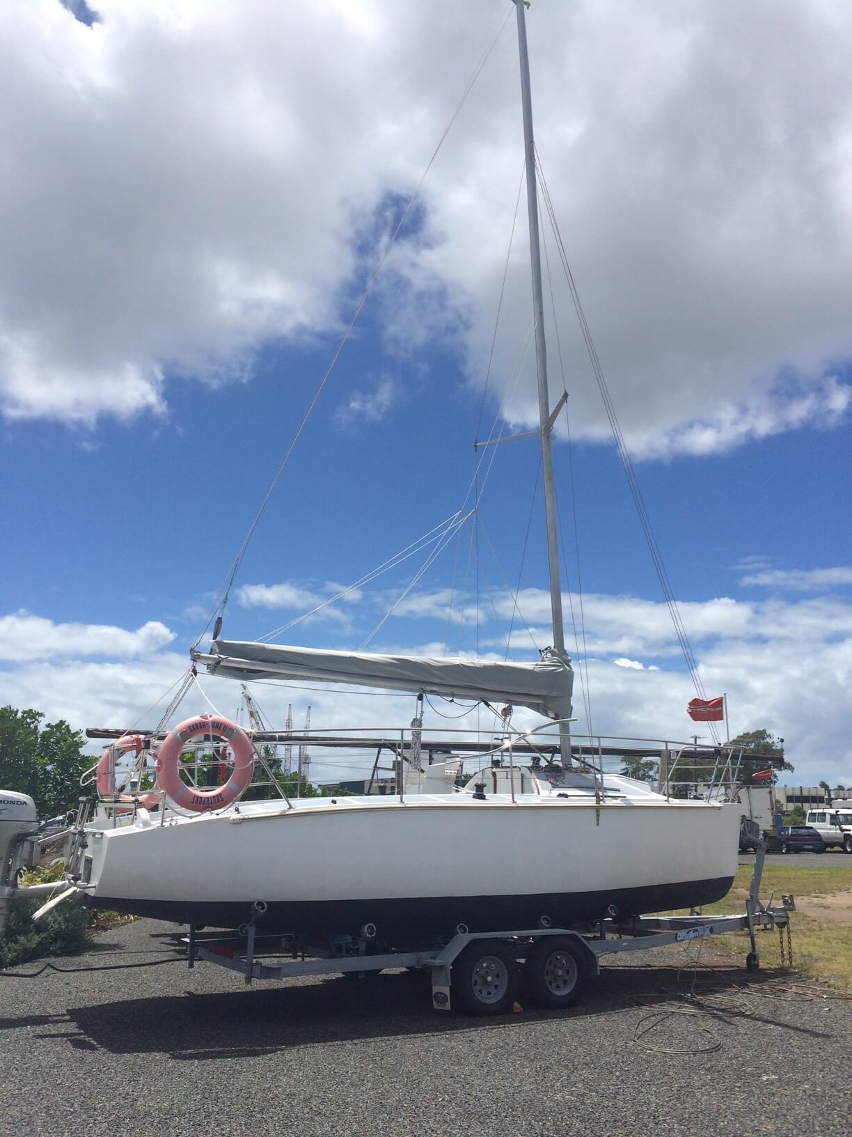 Custom Trailer Sailer in 2D Survey