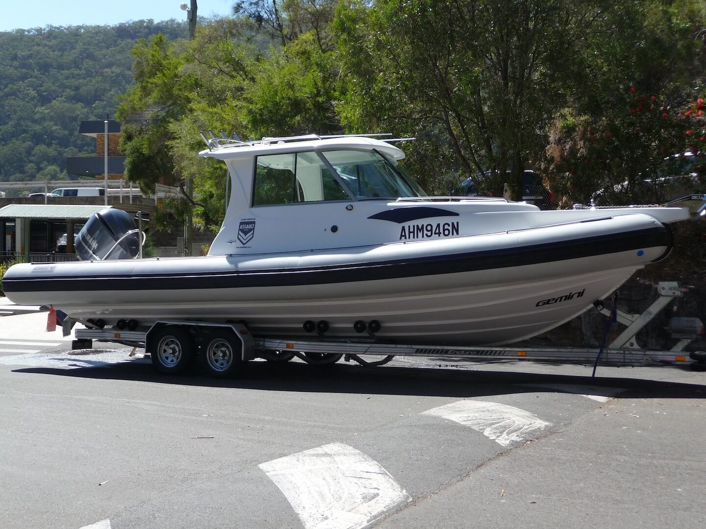 Near New 2013 Assault Gemini 890 HardTop RIB