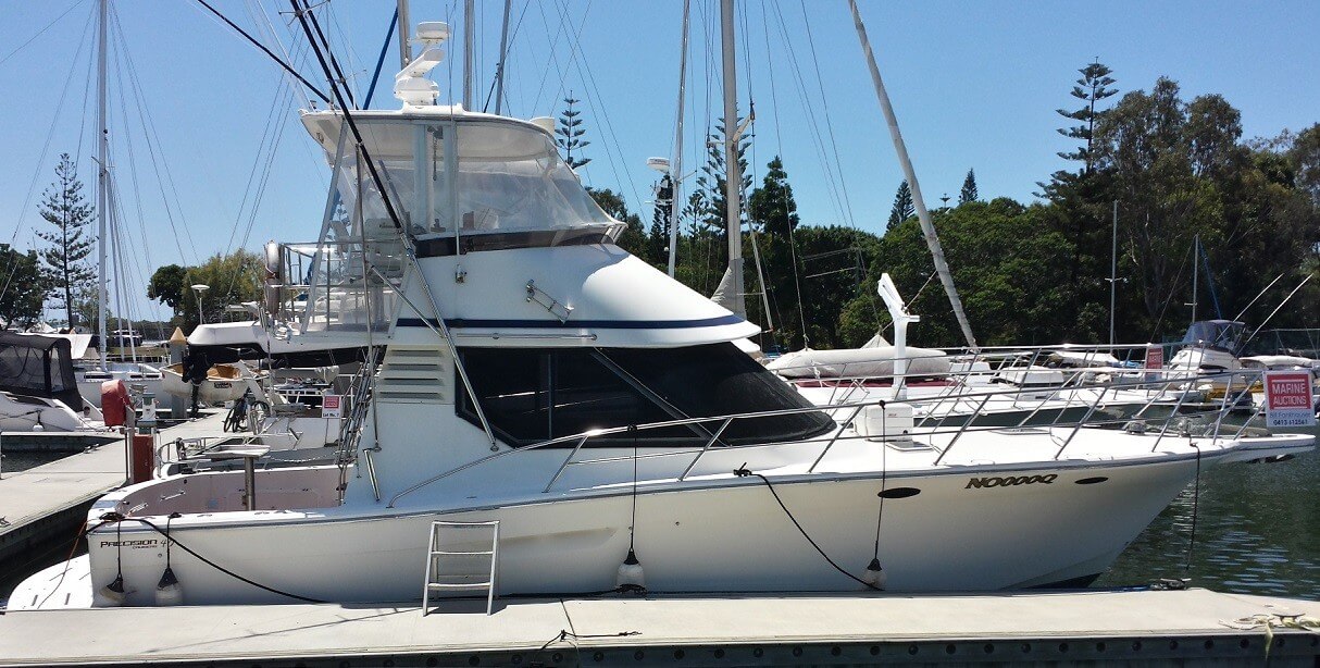 1990 Precision 400 Flybridge Cruiser "Numnuts II"