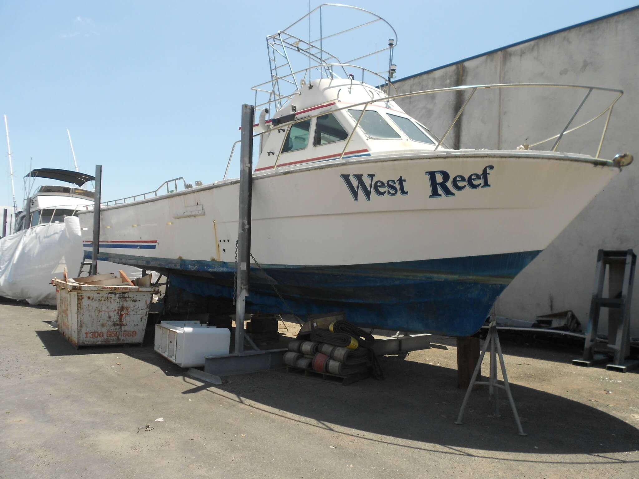 46FT Westcoaster Flybridge Workboat Known as West Reef
